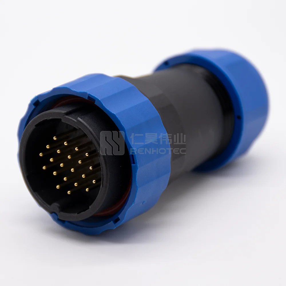 

SP2910/P22 22 Pin Connector SP29 IP68 Waterproof Cable Connector Male Plug