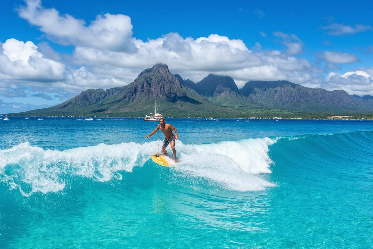 why is olympic surfing in tahiti