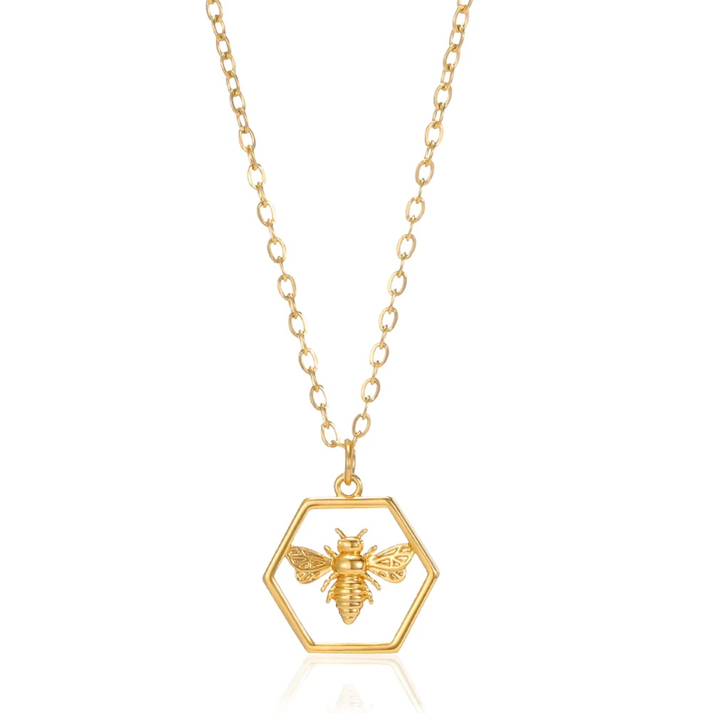 

Honey Bumble Bee Pendant Jewelry Gifts for Women Girl
