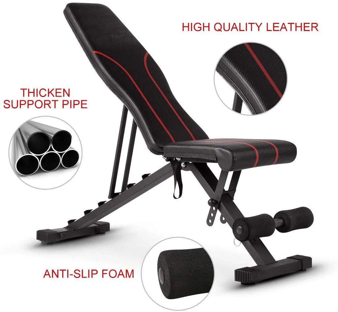 Bunnyhi Jsy008 Home Weight Lifting Set Dumbbell Exercise Fitness Chair ...