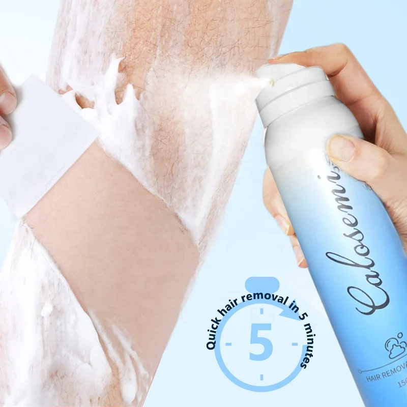 

Wholesale 150ml Instant Depilatory Cream Painless Armpit Hands Face Body Hair Legs Hair Removal Mousse Spray For Men Women