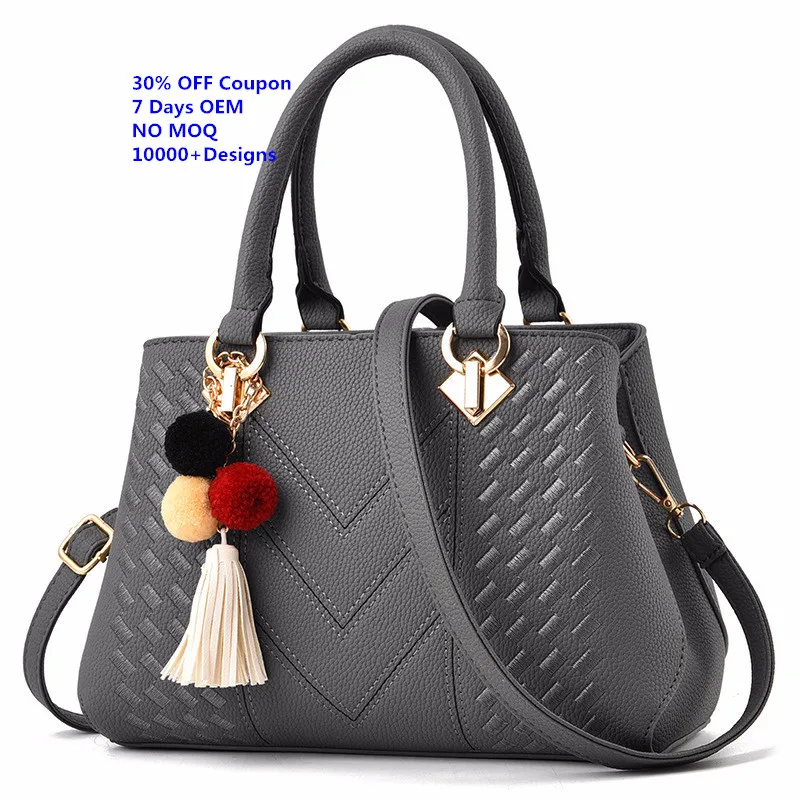 

China Suppliers 2020 New Arrivals Design Embossed PU Leather Handbags Woman Bags Luxury Ladies Hand Bags, Coffee,black,red,brown,oem