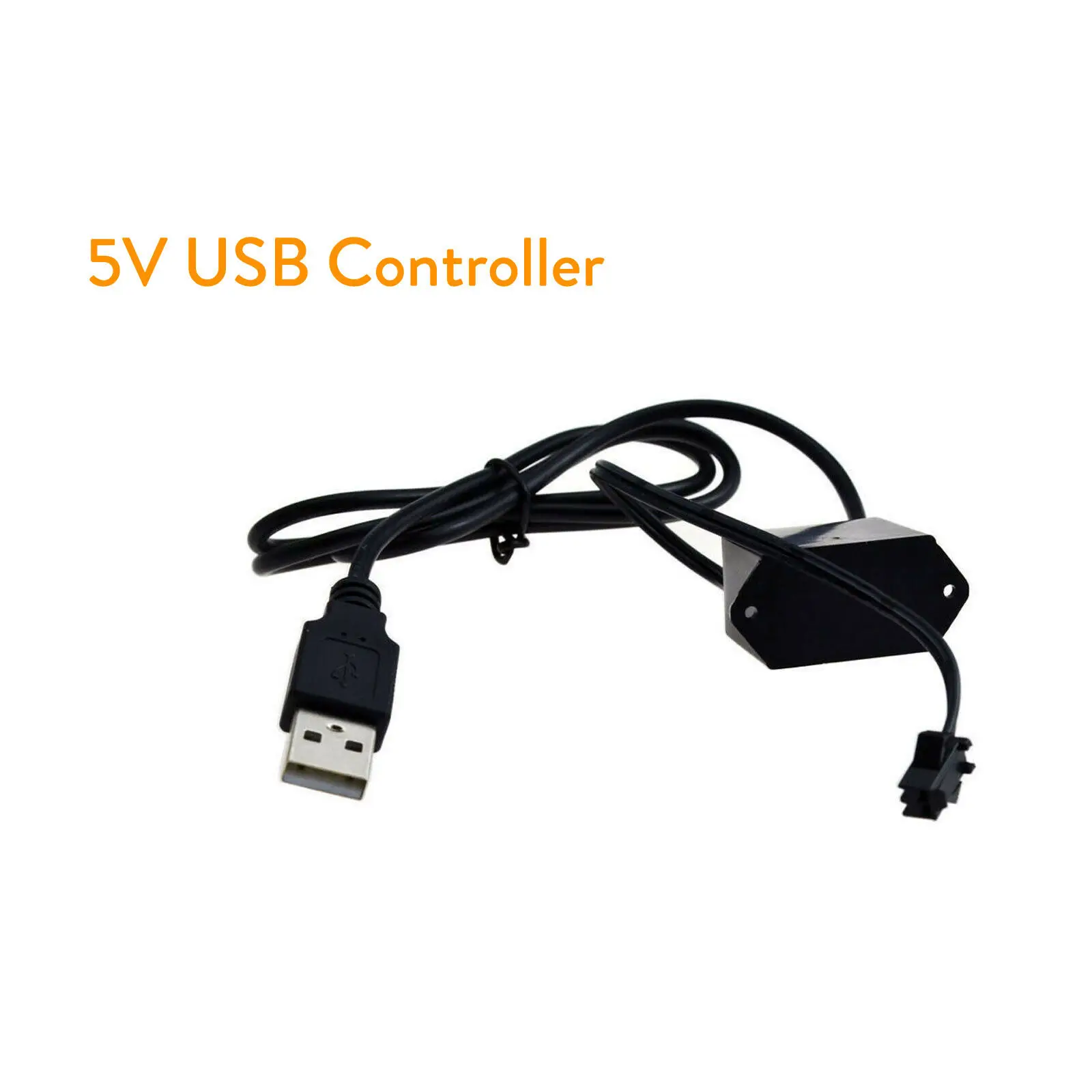 USB Inverter Controller For 1-10M LED El Wire Glow Flexible Neon Decor DC5V 