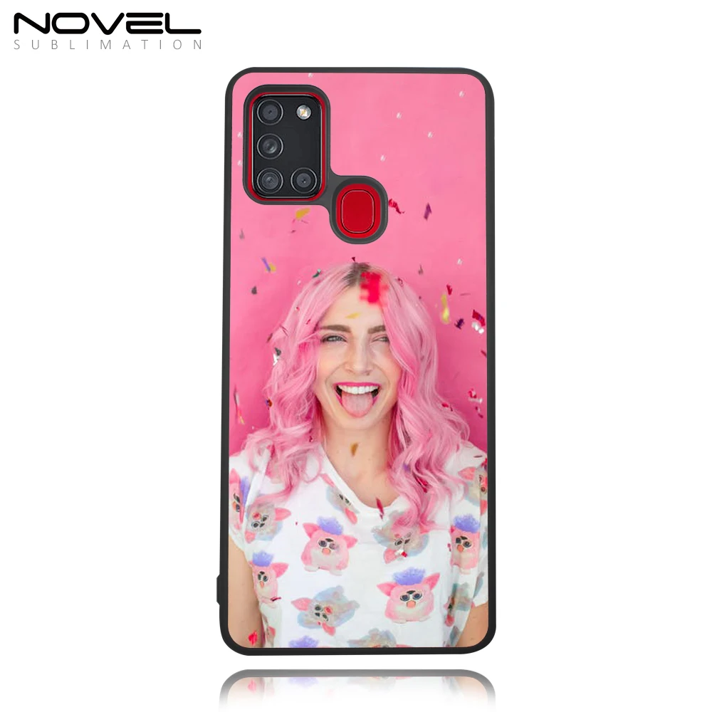 

Factory OEM customzied sublimation phone case Blank 2D TPU cell phone case for Samsung A21s