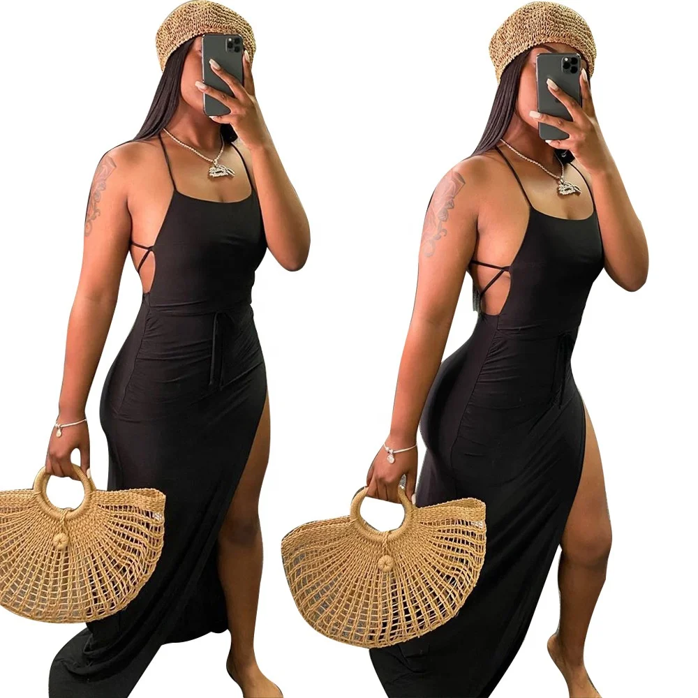 

KG1027 Hot Sale 2021 Summer Sexy Long Off Shoulder Dress Women Clothing