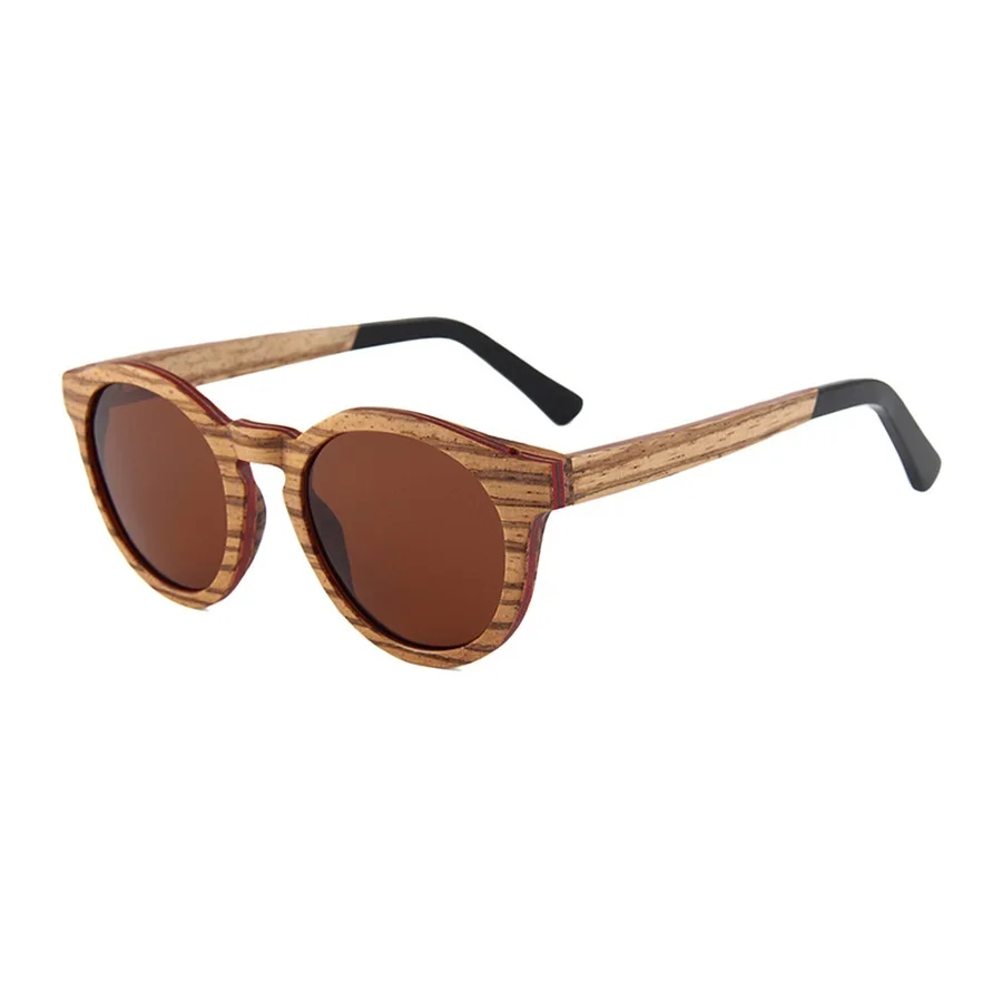 

Wholesale OEM Free Custom Engraved Logo Wood Polarized Eyeglasses Good Quality Wooden Sunglasses For Women Men 2021, Any colors