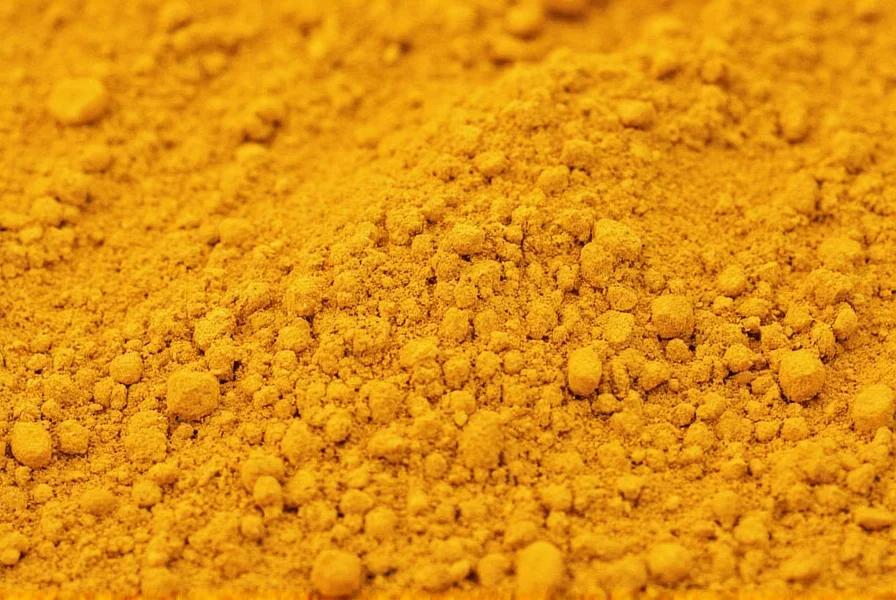 Turmeric powder measurement showing safe daily dosage