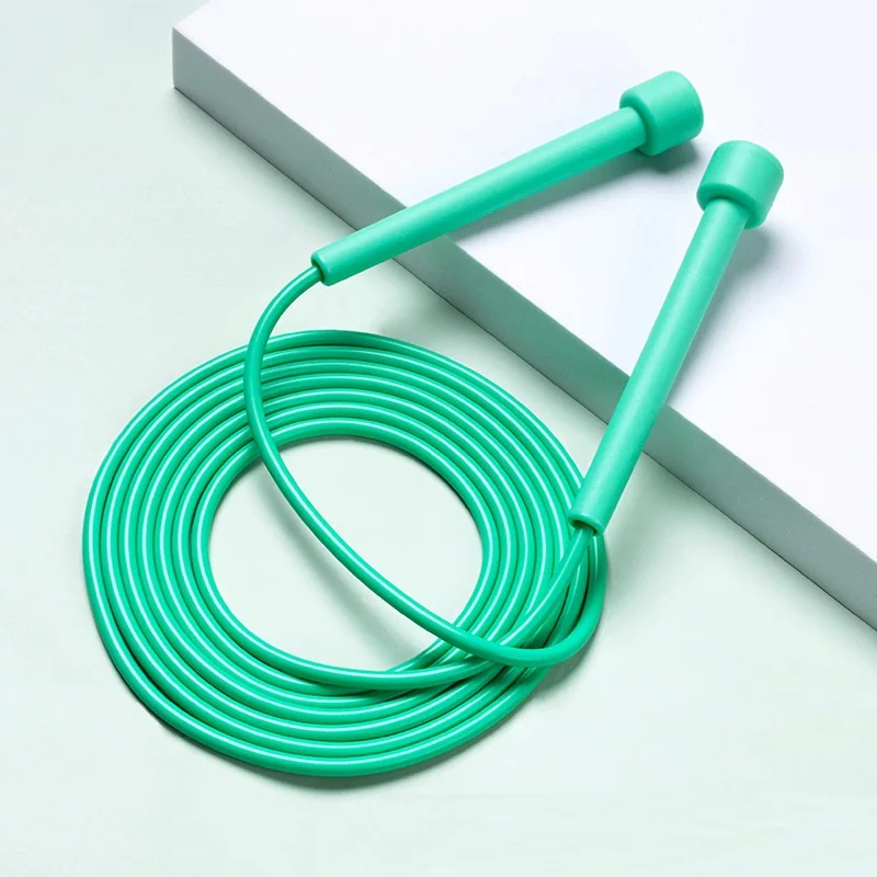 

Hot selling customized kids Adjustable plastic handle PVC Skipping Jump Rope