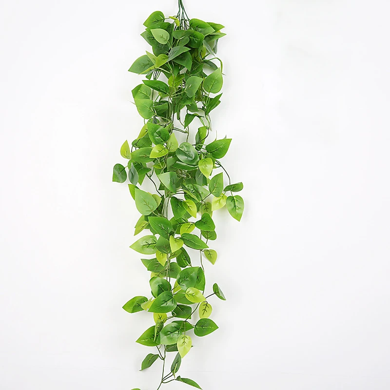 

Factory Price Wall Hanging Indoor Home Flower Artificial Plants White Vine Hanging Artificial Flowers For Hanging Baskets