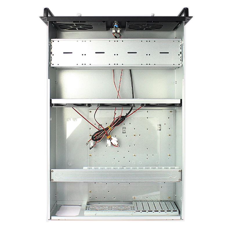 Desktop 4u Rack Chassis Server 19 Inch Storage Server Case With 16 3.5