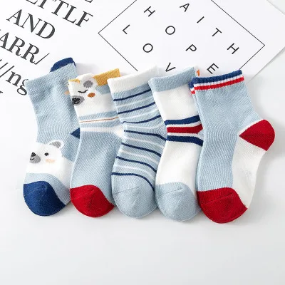 

Mysweeby 2021 custom wholesale hot sale spring autumn new arrival lovely cartoon solid stripe colours unisex organic baby socks, Picture shown