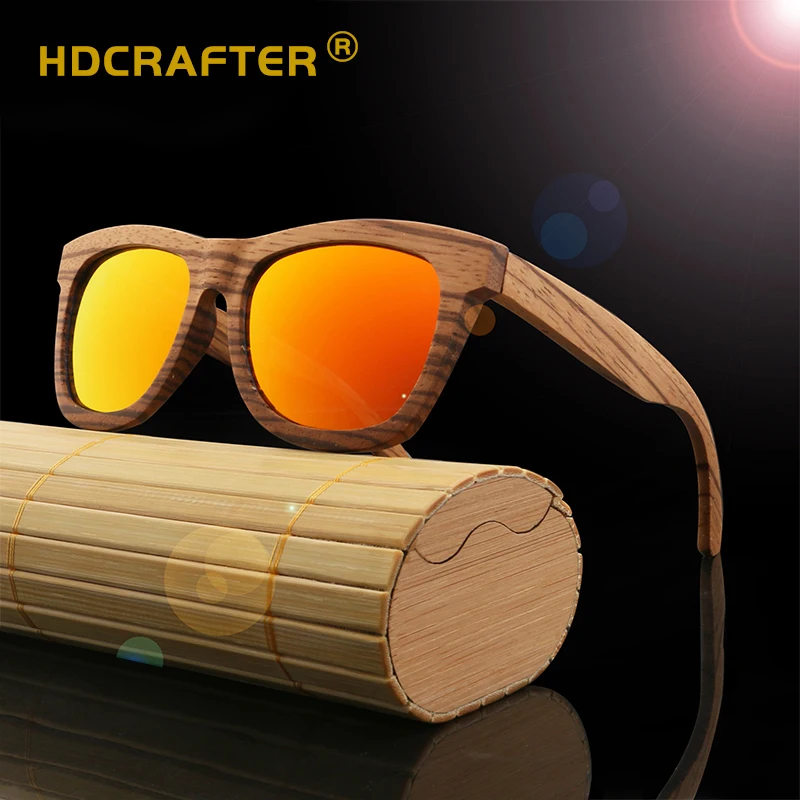 

High end custom engraved logo wooden sunglasses men river unisex retro classic shades bamboo polarized sunglass kirin peggy gou
