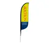 Outdoor Display Large Digital Printing Feather Flags Beach Flags