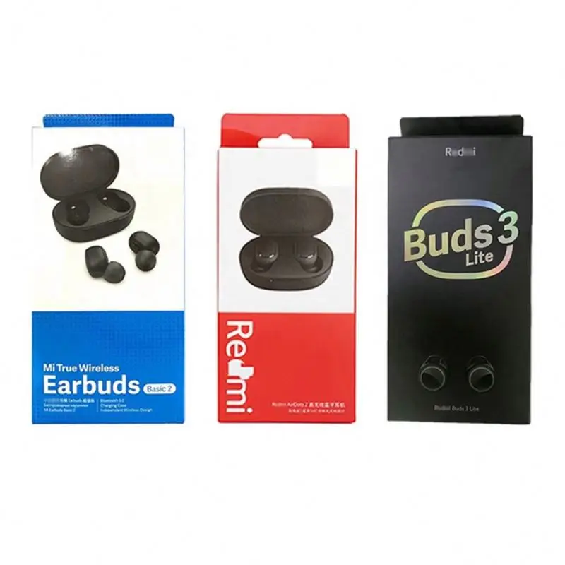 

Global version True Wireless Earbuds Airdots 2 Basic 2 buds 3 Lite Redmi Buds Essential Wireless Earphones For Games