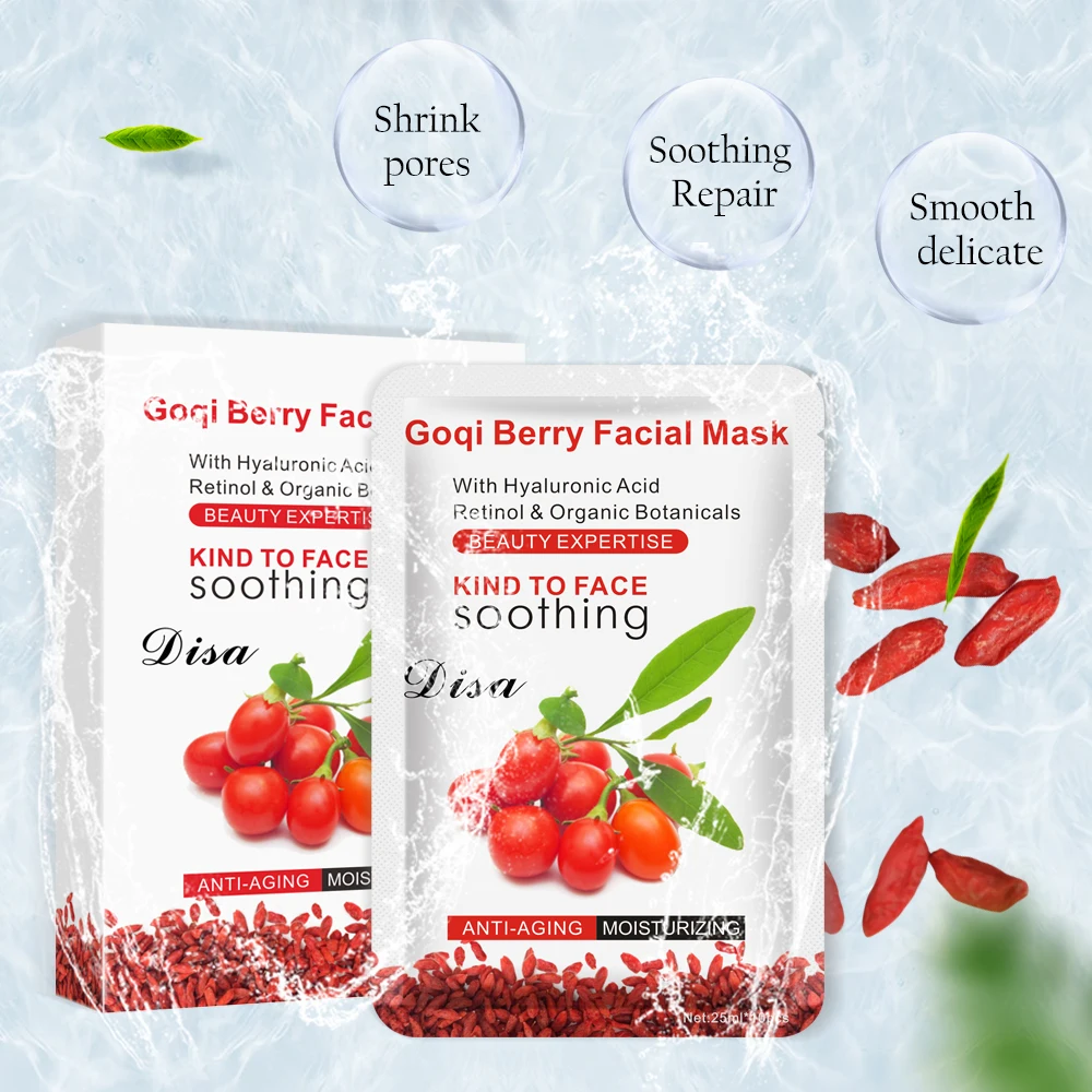 

Skin Care custom plant fruit extract facial mask moisturizing skin care facial beauty face sheet mask
