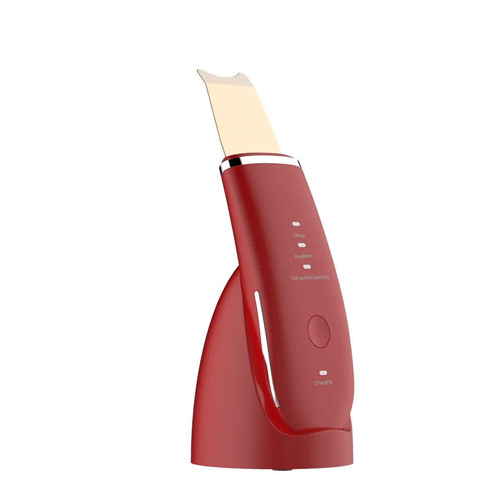 

OEM Dropshipping Home Use Machine Ultrasonic Spatula Face Powerful Skin Scrubber