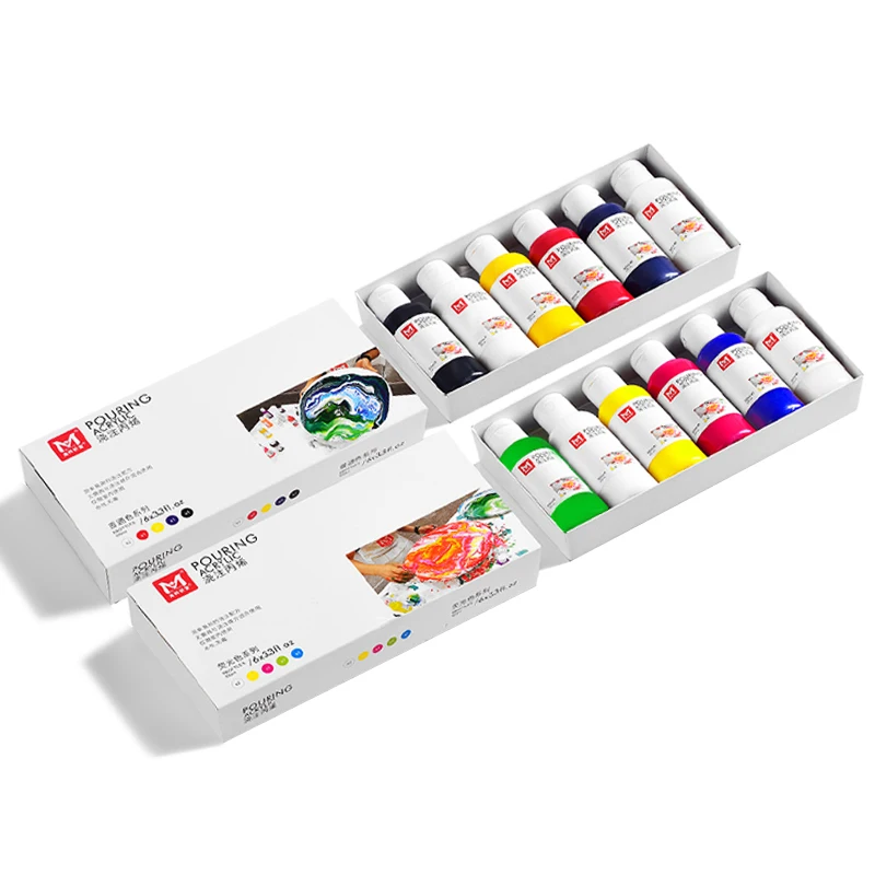 
acrylic puring paint set rock painting diy kit effects acrylic pouring paint kit 
