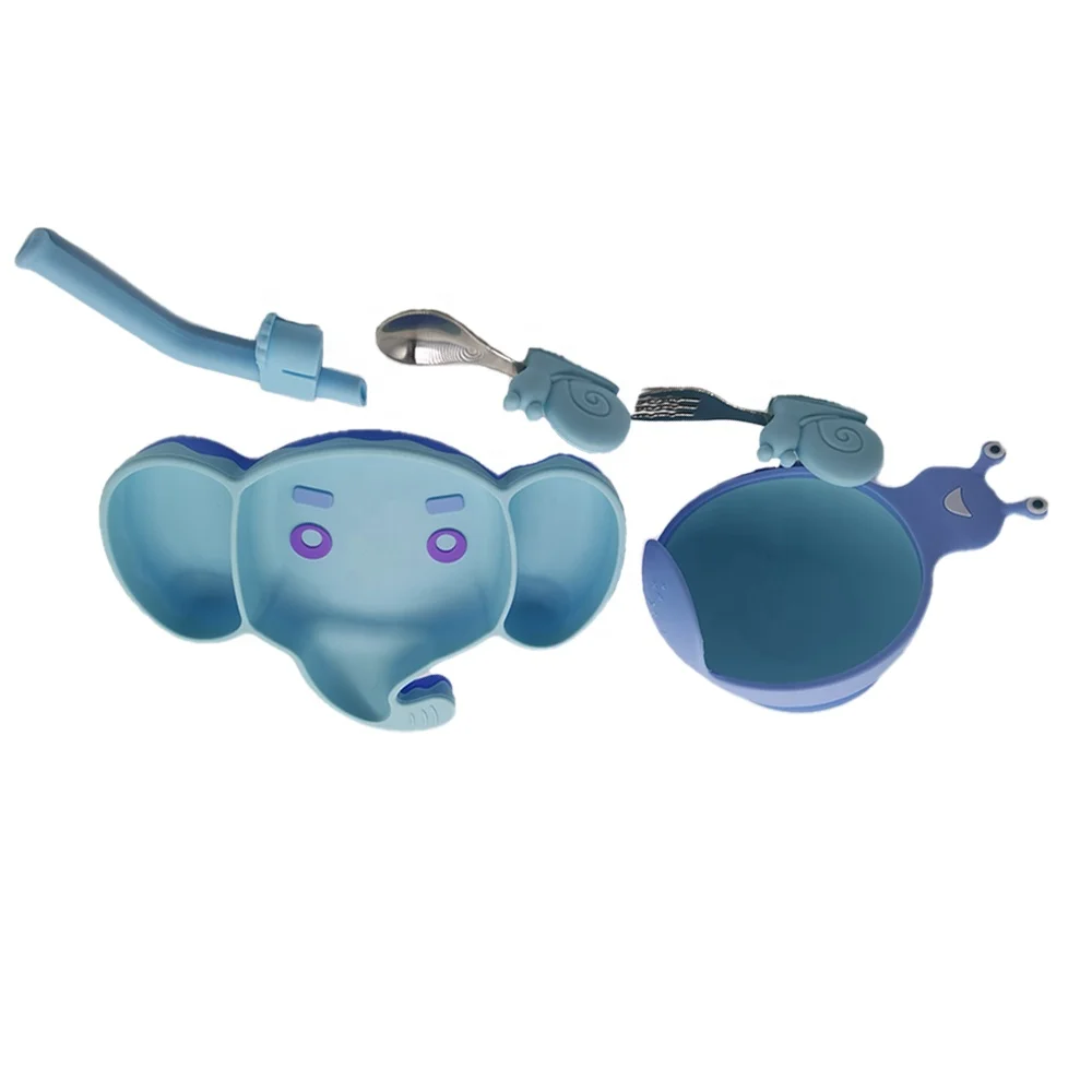 

Custom Logo New Baby Tableware Sets For Gift Printed Wholesale Tableware