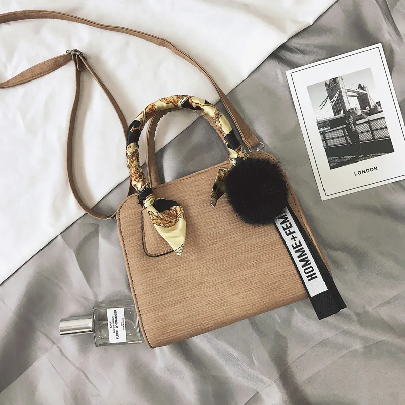 

Handbag Messenger Bag Women New Pu Shoulder Bag Fashion Simple