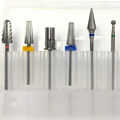 

Wholesale Nail Bit Kit for at Home Manicure 7 Pcs Nail Drill Bit Set