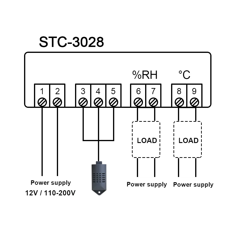 Терморегулятор 12v схема подключения