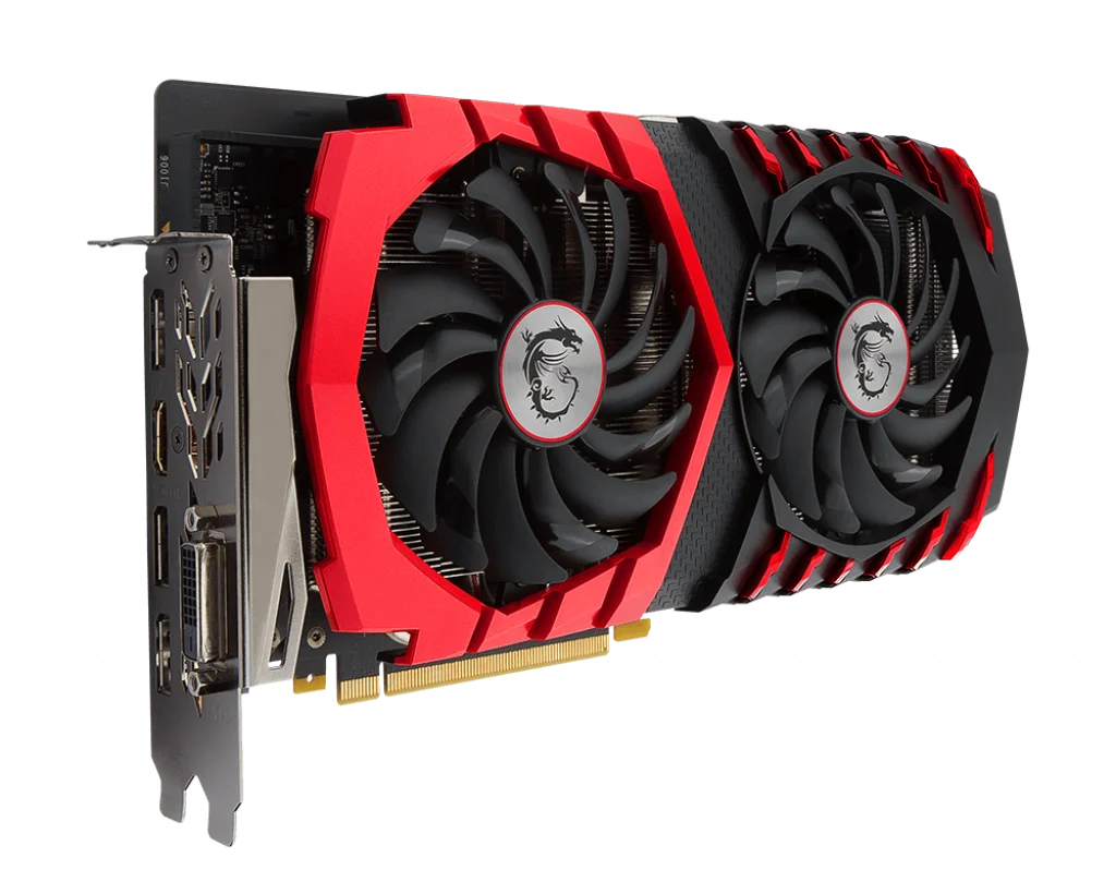 

MSI GTX 1060 GAMING X 6G Used Graphic cards 8 pin 192bit for Gaming Desktop