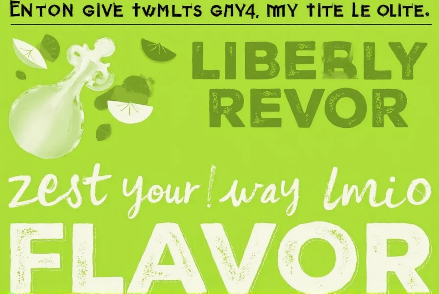 Key lime zest products