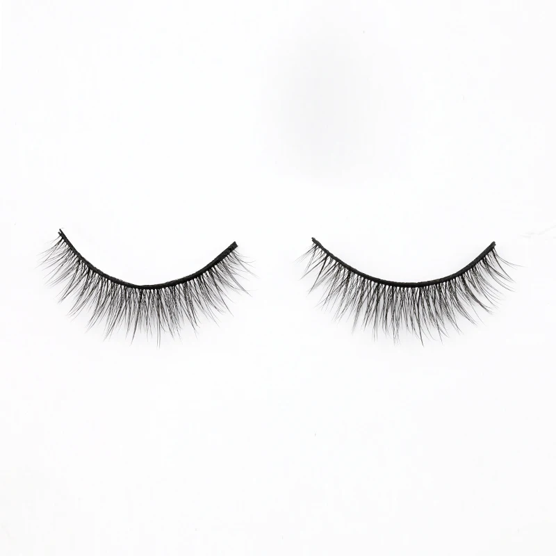 

Private label lash vendors eyelash box custom logo silk eyelashes