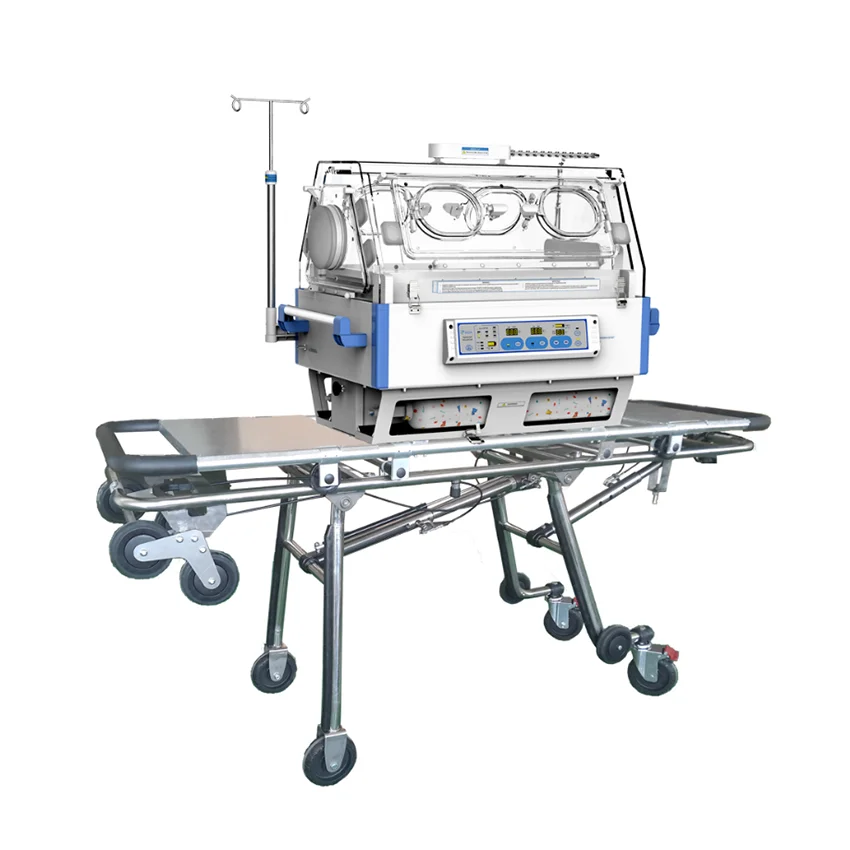 Mobile Infant Care Equipment Incubator With Trolley Baby Transport ...