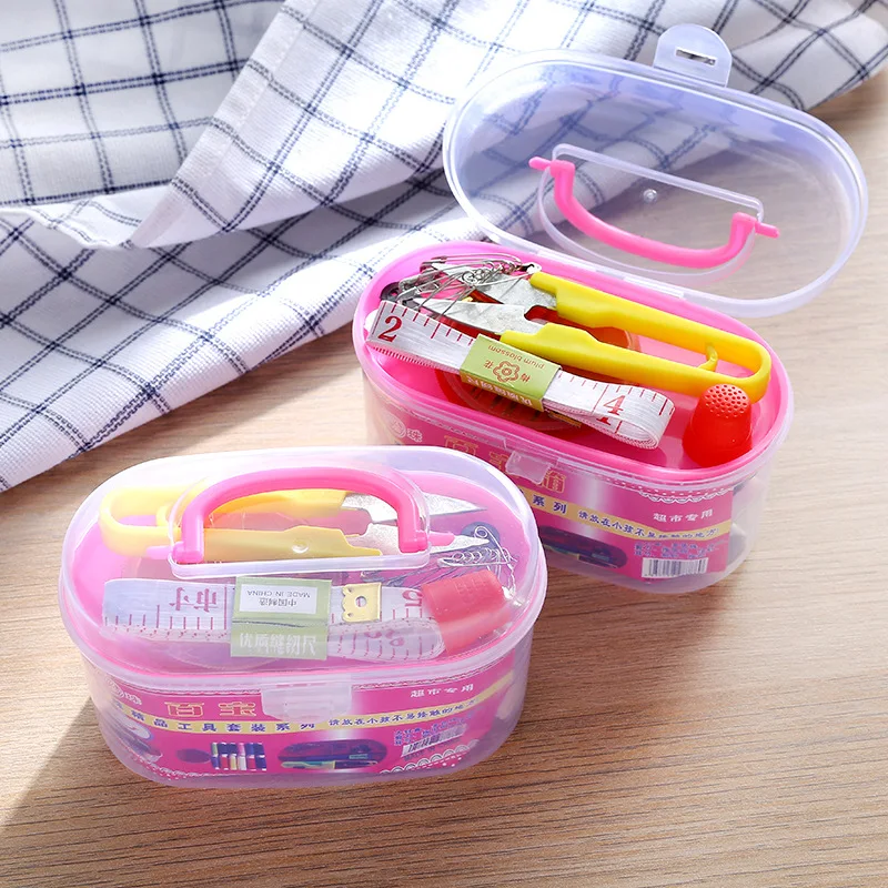 

Factory cheap professional sewing kit set, Pink or customized
