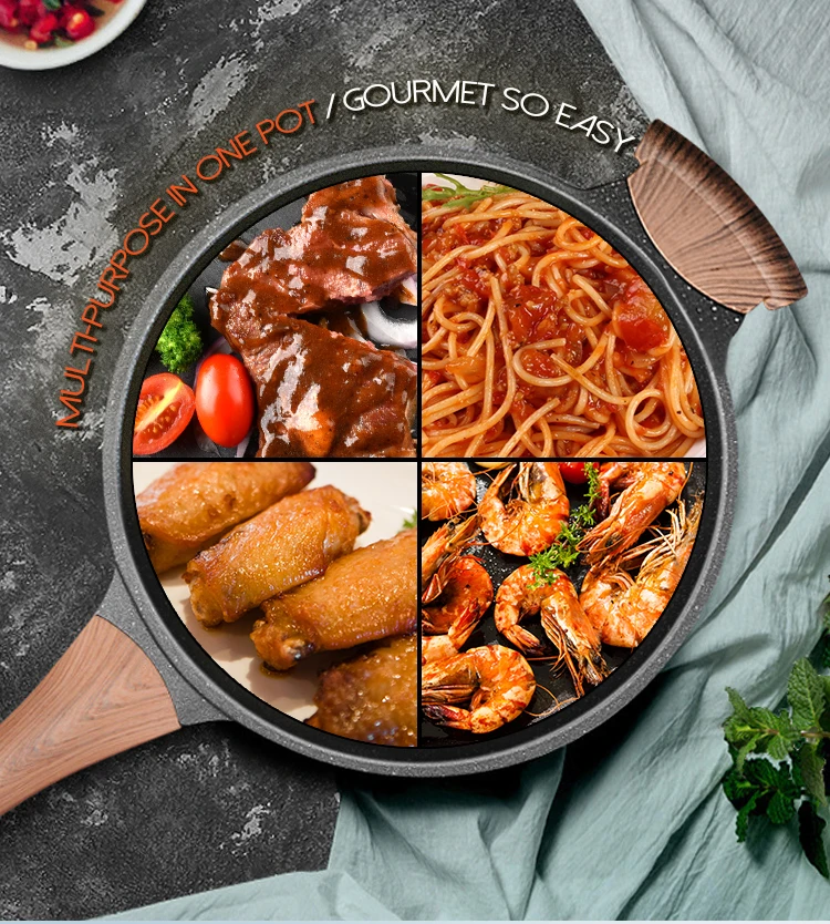Maifan Stone Non Stick Pans Fry Cookware Kitchen Pan Frying Cooking Ware Non Stick Skillet Non Stick Frying Pan
