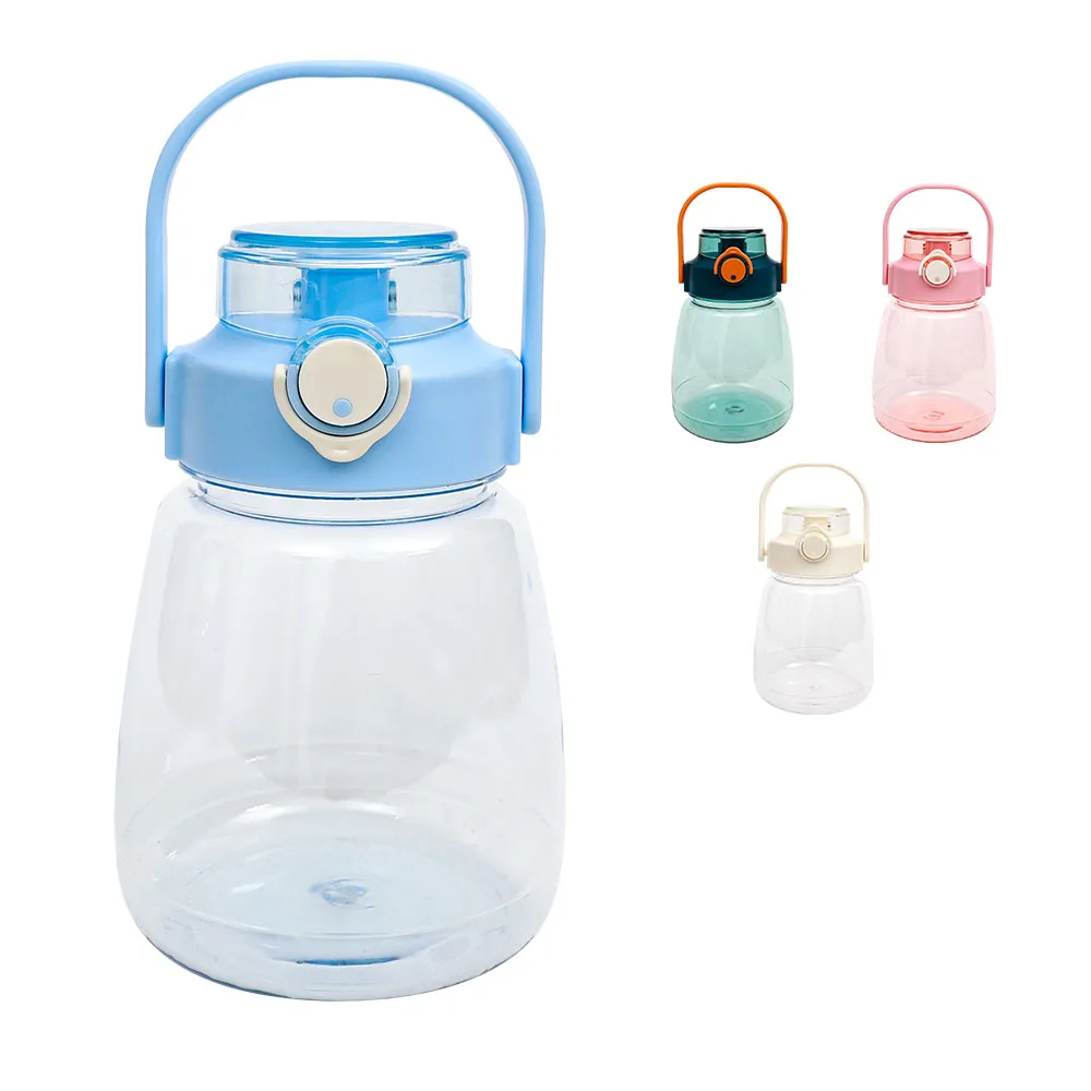 

Manufacturer Selling 1300ml Reusable Leakproof Big Capacity Water Bottles With Straw