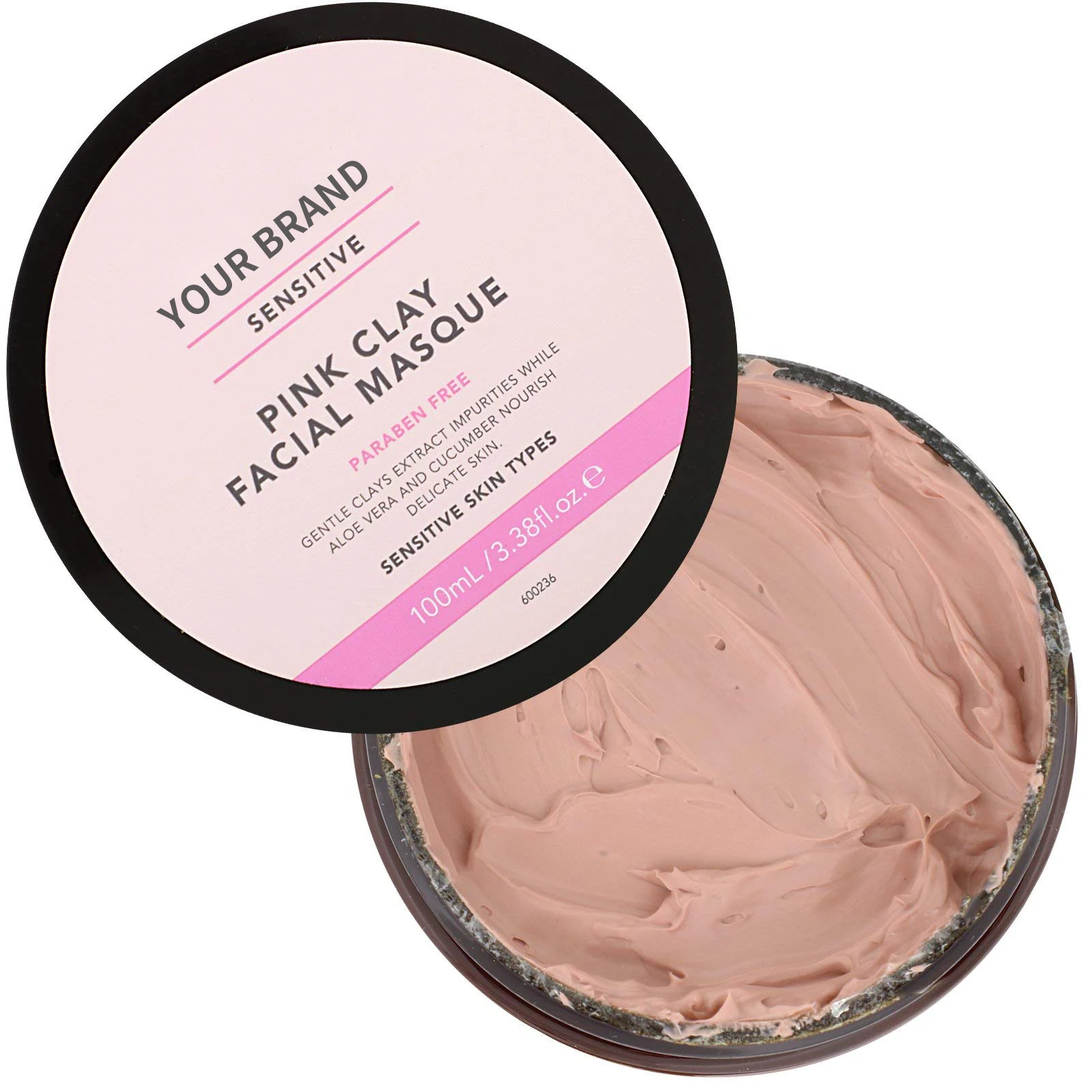 

Clay Mask Set OEM Australia Cosmetic Wholesale Pink Vegan Foot Vitamin C Collagen Pink Clay Powder Mask