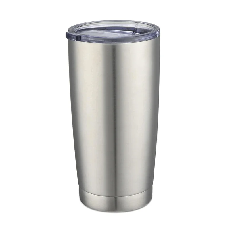 

High Quality Laser Logo 20Oz Double Wall Stainless Steel Vacuum Custom Tumbler, Slive, customized