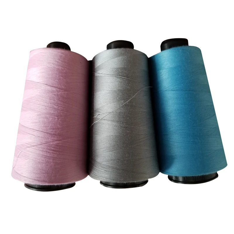 
Wholesale high quality 100% Yizheng fiber spun polyester sewing thread 502 50s/2 sewing thread TEX21 sewing thread 