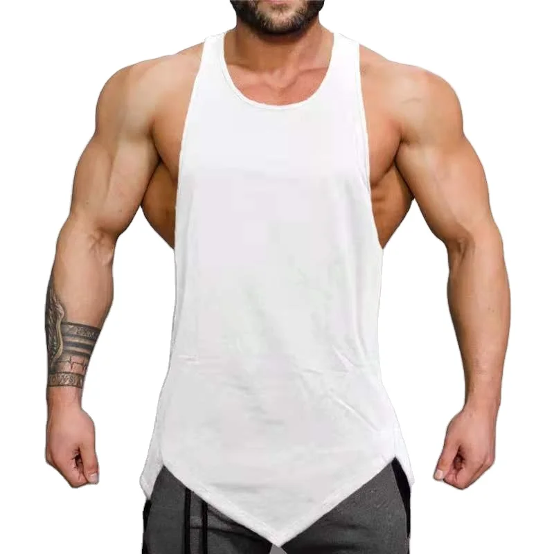 

2021 Hot Sales Outdoor Men's Tank tops Basketball Training T shirt Quickly dry Sports Fitness For Men Gym Wear Sports Apparel, Customized colors