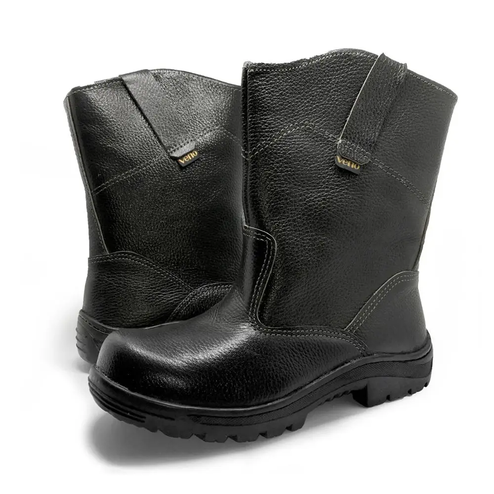 
Hot selling brand safety shoes Genuine Leather safety shoes Steel Toe Anti-Static Men CP227 