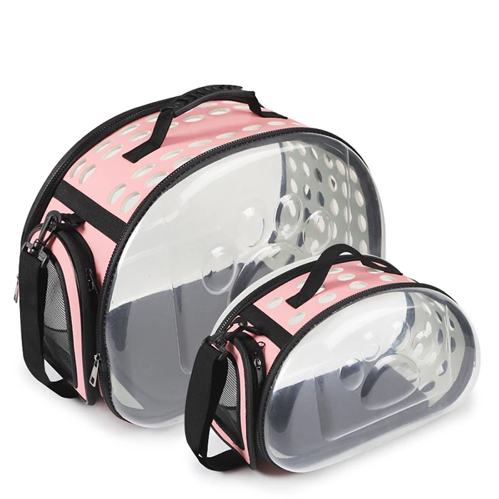 

Transparent Outing Dog Cat Shoulder Bag EVA Material Portable Pet Dog Carrier Bag For Small Puppy Kitten With Best Price, Picture