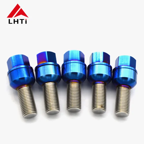 GR5 TITANIUM LUG BOLTS TI6AL4V AEROSPACE GRADE M14*1.5*29 FOR PORSCHE 911 Benz BMW M12*1.5*75
