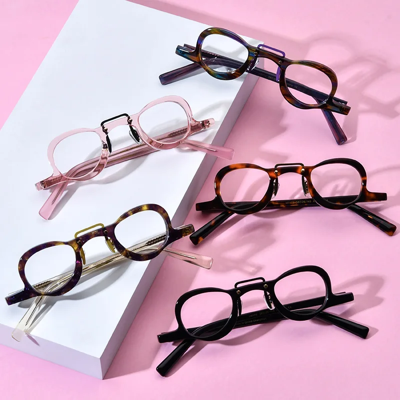 New Design Women's and Men's Eyewear Acetate Optical Frames Glasses Cellulose Fashionable Eyeglasses