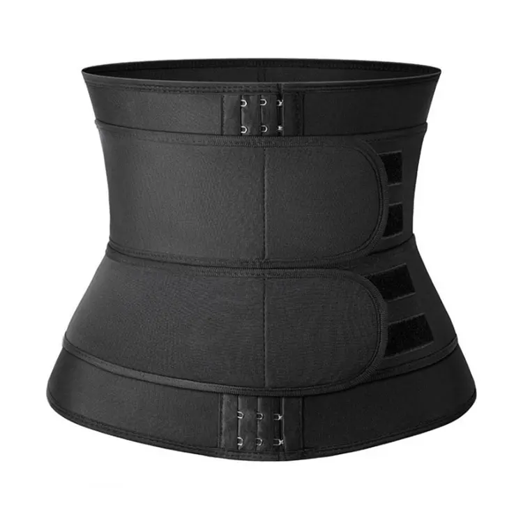 

Hot Latex Rubber Custom Waist Trainer Body Shaper Hook Corset Belly Waist Top Slimming Shaper Belt Plus Size, 7 colors