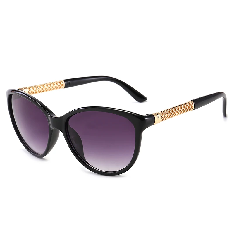 

Wholesale custom logo round PC frame UV400 women fashion sunglasses