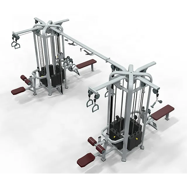 

New design China supplier top quality Commercial Use 8 Station Multi Gym Equipment, Optional