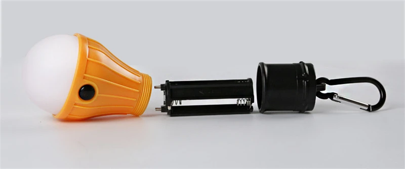 Mini Portable Lighting Lantern Tent Light LED Bulb Emergency Lamp Waterproof Hanging Hook Flashlight Camping Light 4pcs/lot