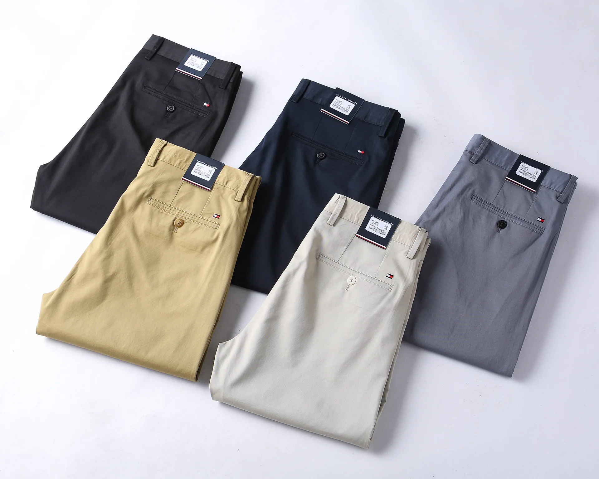 

Colored slim Cotton zip off Long polo trousers cheap cotton pants, Multi-color optional