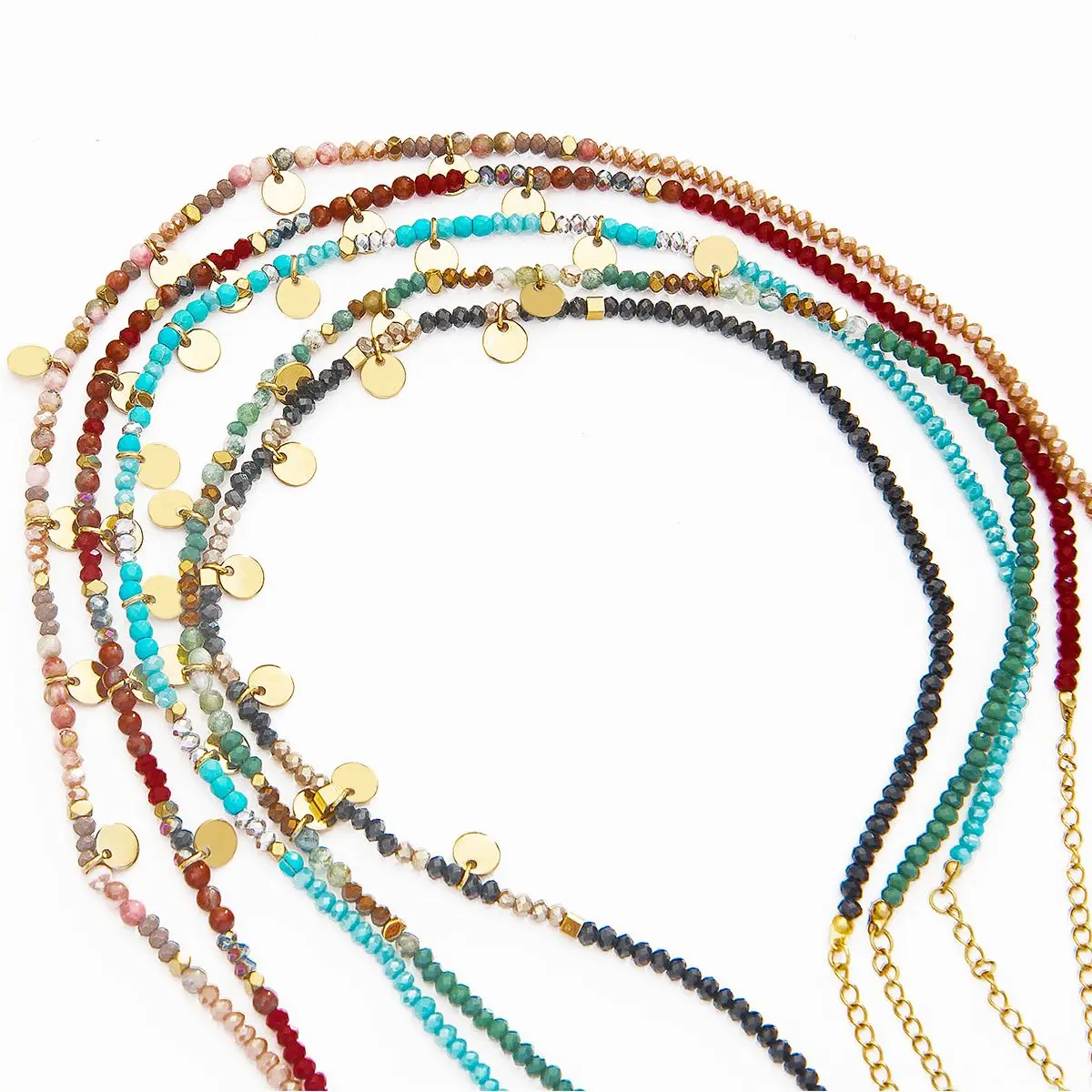 

Famous brands designer custom fashion baroque beaded chain non tarnish necklace for women jewelry