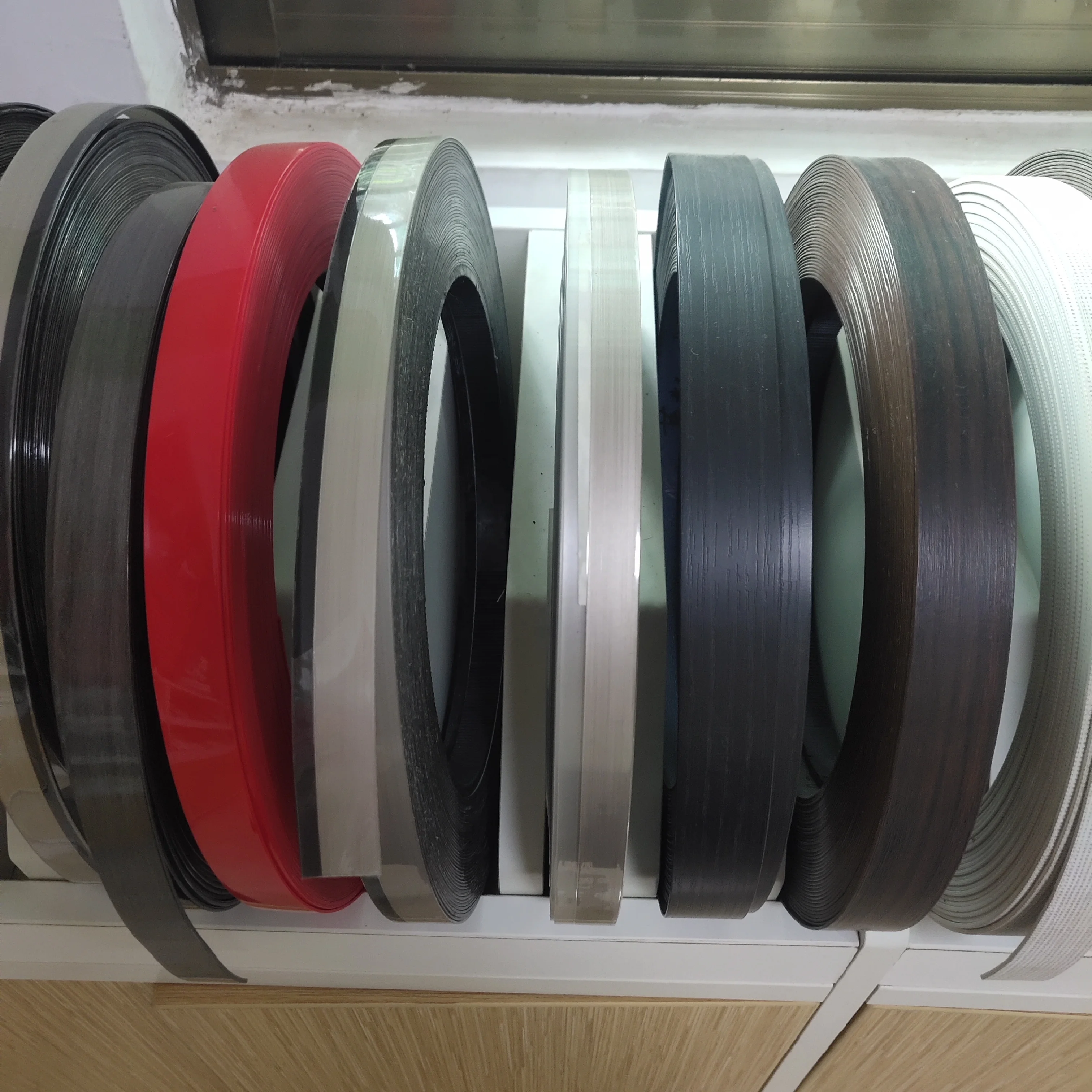 
good quality factory produce pvc edge banding for home furniture edge band for cabinet 