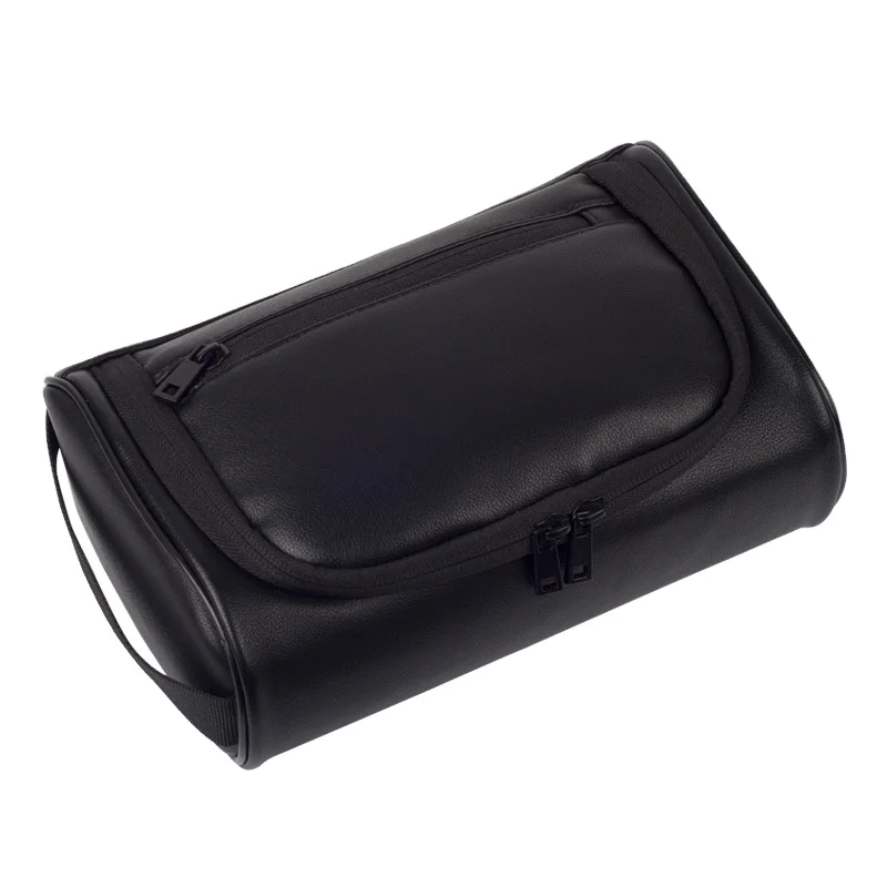 

JUNYUAN new travel small PU solid color men's cosmetic storage bag
