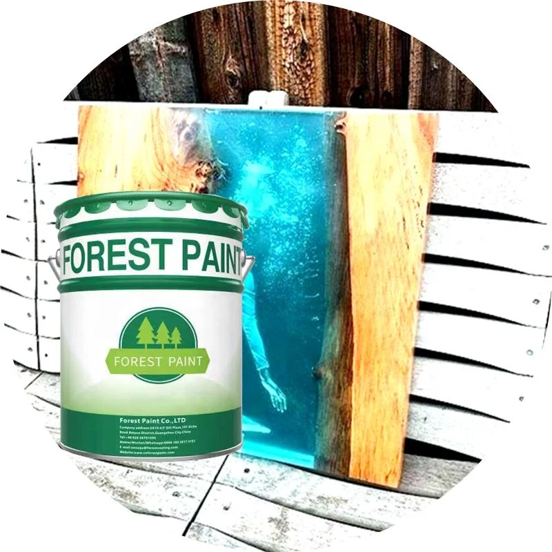 
2020 New Forest Paint Crystal Clear Epoxy Resin for Wood 