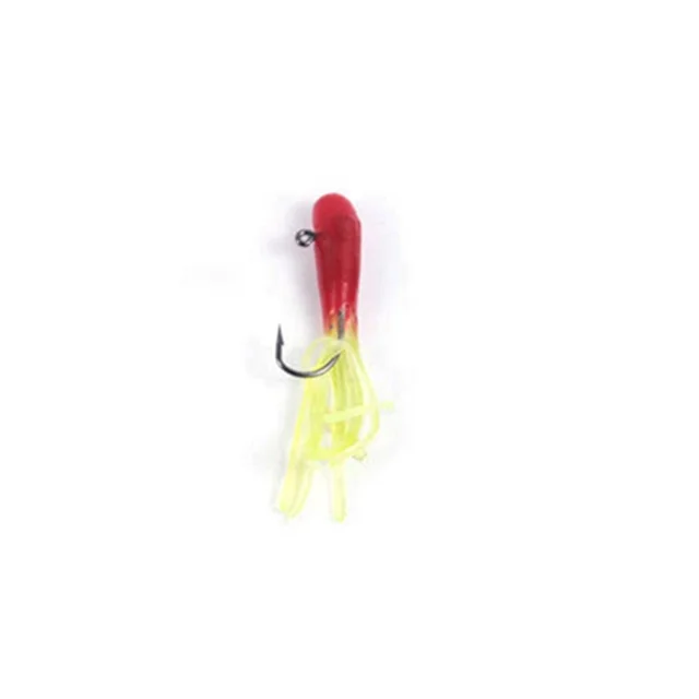 

OEM and On Stocks 5cm 0.1g Artificial Bionic Soft Worm Bait Maggot Soft Fishing Lure With Bared Hook, 15 colors